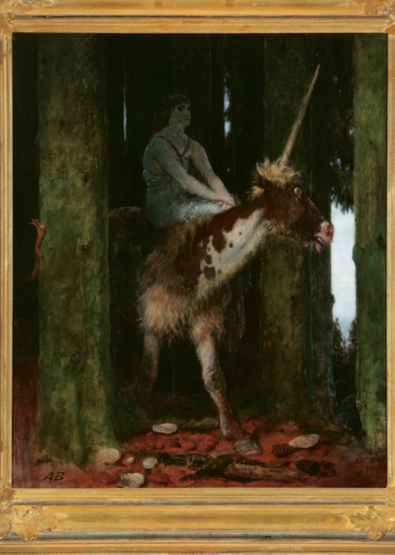 Arnold Böcklin, Il silenzio della foresta, 1885 - © National Museum in Poznań