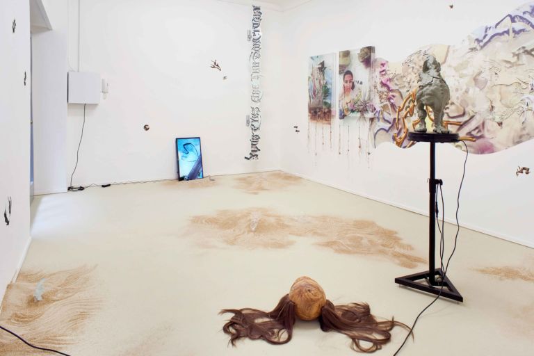 BB5000 – Hyperrruin - Galleria Davide Gallo, Milano 2016 - installation view - photo Filippo Armellin