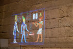 Color The Temple copyright Metropolitan Museum of Art 1 Le pareti del Tempio egiziano di Dendur tornano ai colori originali di 2000 anni fa. Grazie ad un video mapping sperimentale al Metropolitan