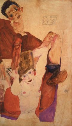 Egon Schiele, Die rote Hostie, 1911 ©Courtesy Galerie St. Etienne, New York