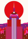 Empire State Building by Olimpia Zagnoli