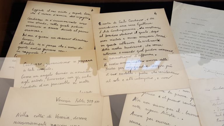 Fondazione Giorgio Cini presentazione Archivio Cardazzo Venezia 2016 13 La leggendaria Galleria del Cavallino di Carlo Cardazzo rivive alla Fondazione Cini di Venezia. Donato l'archivio