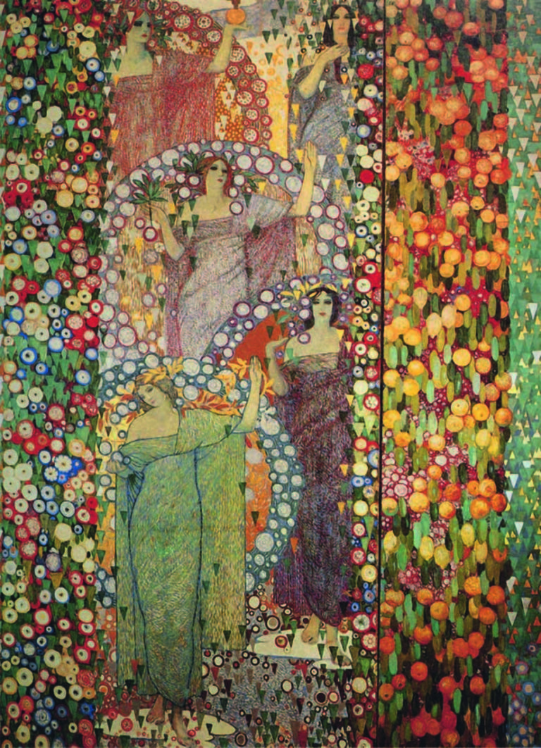 Galileo Chini, La Primavera classica, 1914 - © Fondazione del Credito Valdinievole, Accademia d'Arte