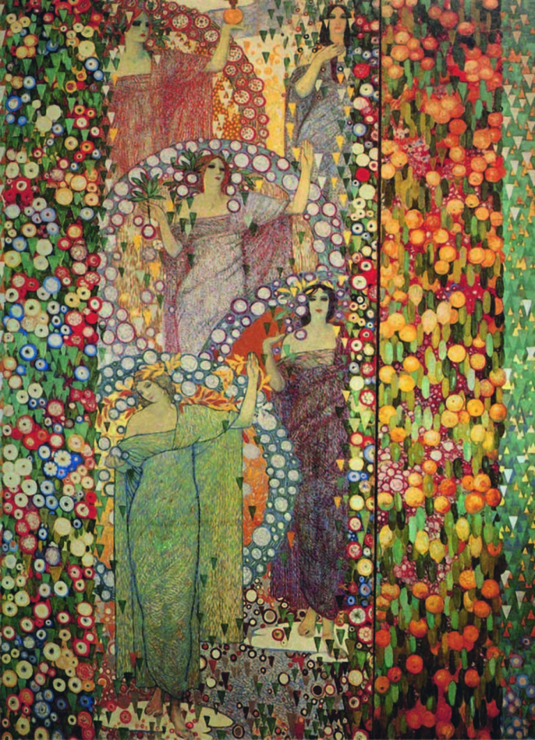 Galileo Chini, La Primavera classica, 1914 - © Fondazione del Credito Valdinievole, Accademia d'Arte