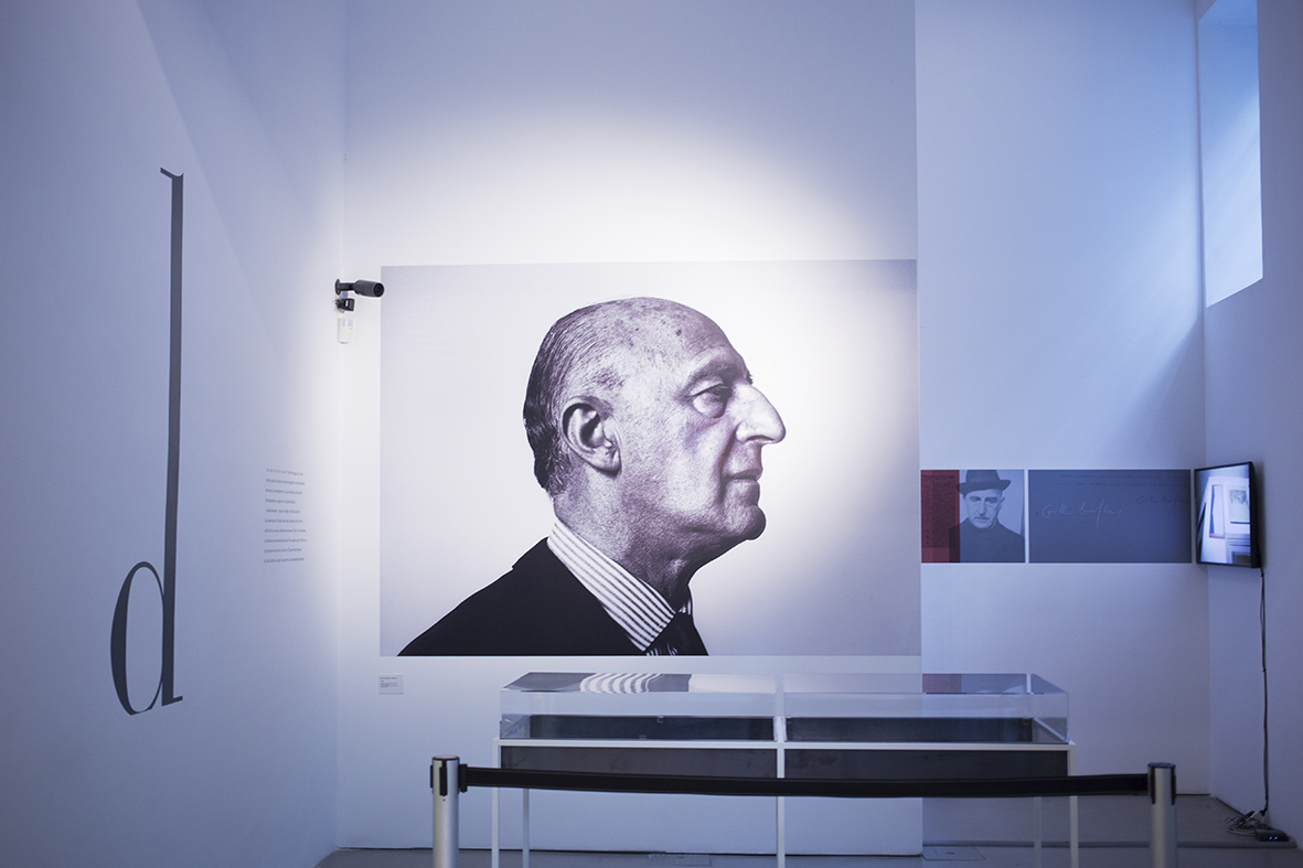 Gillo Dorfles - installation view della mostra al Macro, Roma 2016