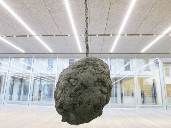 Goshka Macuga – To the Son of Man Who Ate the Scroll – installation view @ Fondazione Prada, Milano 2016