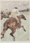 Henri de Toulouse-Lautrec, Le Jockey, 1899 - Budapest, Galleria Nazionale