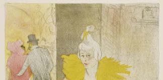 Henri de Toulouse-Lautrec, The Seated Clowness (Mademoiselle Cha-U-Kao), 1896 - Budapest, Galleria Nazionale