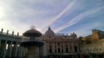 Il colonnato di San Pietro a Roma, opera di Gian Lorenzo Bernini