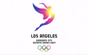 Segui il sole. Los Angeles presenta il logo per le Olimpiadi 2024: a realizzarlo creativi legati all’arte contemporanea. E intanto a Roma fermi a 30 anni fa