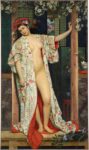 James Tissot, La giapponese al bagno