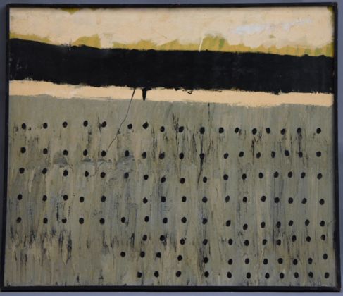 Kengiro Azuma, MU 0.304, 1964, olio su tela - courtesy l'artista