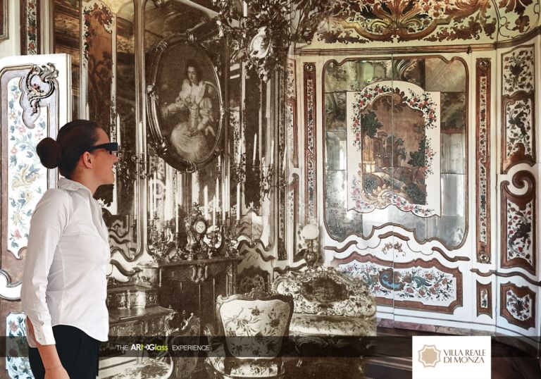 La villa reale di Monza in realtà aumentata 1 Reale e reale. La Reggia di Monza in realtà aumentata: l'esperimento di ARtGlass e Soprintendenza permette ai visitatori un accesso gratuito e immersivo