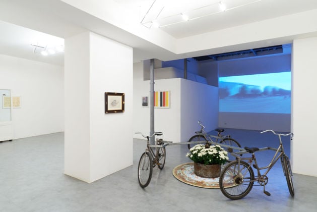Luca Vitone - Berlin 192010 - installation view at Galleria de' Foscherari, Bologna 2016