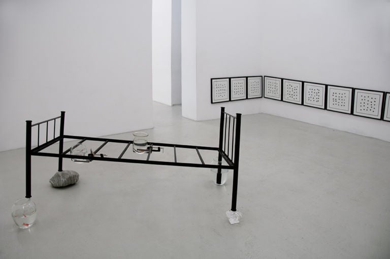 Marco Paganini – In-Time – installation view at Renata Fabbri Arte Contemporanea, Milano 2016