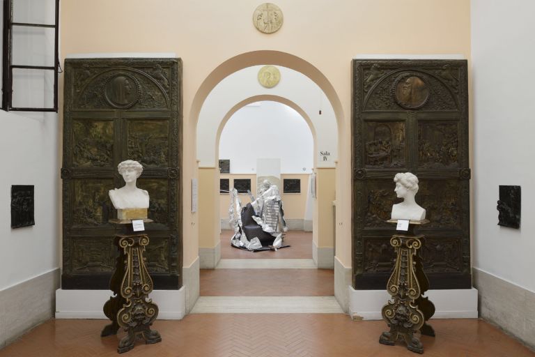 Martin Soto Climent, Huellas de la Revolución Industral – installation view at Museo Pietro Canonica, Roma 2016 - courtesy of the Artist and T293, Roma-Napoli - photo Roberto Apa