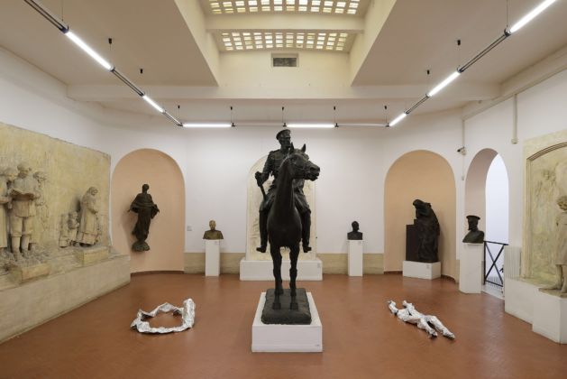 Martin Soto Climent, Huellas de la Revolución Industral – installation view at Museo Pietro Canonica, Roma 2016 - courtesy of the Artist and T293, Roma-Napoli - photo Roberto Apa