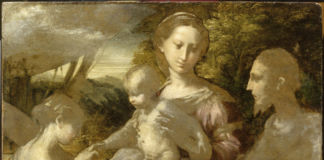 Parmigianino, Il Matrimonio mistico di Santa Caterina - Musée du Louvre, Parigi