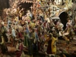 Particolare del presepe della Reggia di Caserta, seconda metà del XVIII sec.