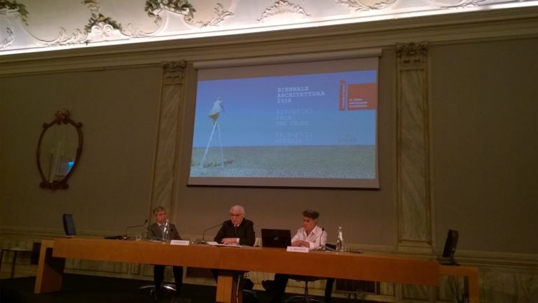 Presentazione della 15. Biennale di Architettura di Venezia