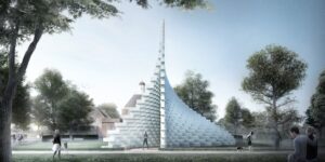 Ecco come sarà il Serpentine Pavilion di Bjarke Ingels a Londra. E i 4 “fratelli” minori di Kunlé Adeyemi, Barkow Leibinger, Asif Khan e Yona Friedman