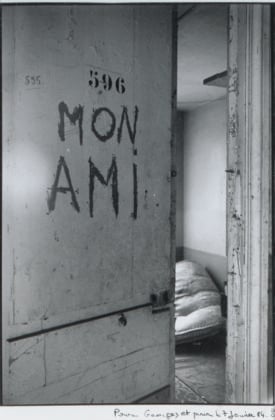 Sophie Calle, Mon Ami, 1984 © Sophie Calle by Siae 2016