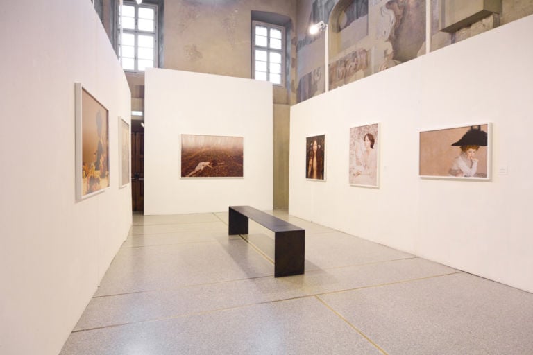 Tania Brassesco & Lazlo Passi Norberto – veduta della mostra presso San Pietro in Atrio, Como 2015