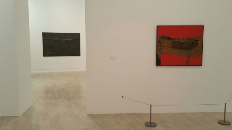 2 Alberto Burri Km21 Dusseldorf La Germania festeggia Alberto Burri. Ecco le foto della mostra proveniente dalla Solomon R. Guggenheim Foundation di New York, oggi al Museo K21 di Dusseldorf