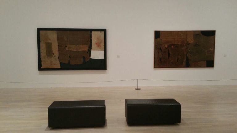 5 Alberto Burri Km21 Dusseldorf La Germania festeggia Alberto Burri. Ecco le foto della mostra proveniente dalla Solomon R. Guggenheim Foundation di New York, oggi al Museo K21 di Dusseldorf