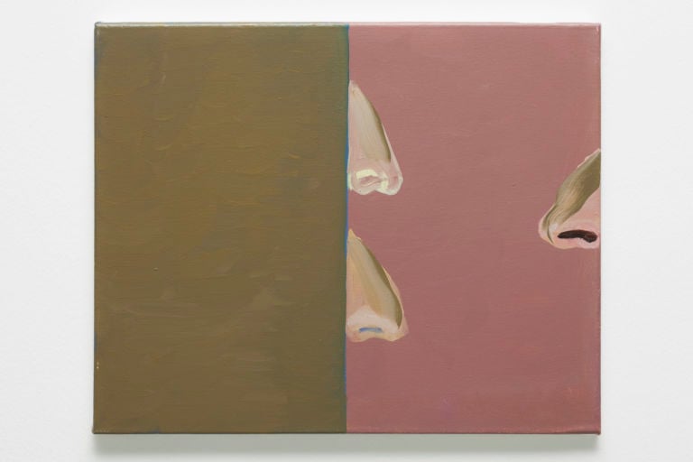 Allison Katz, Noses (3), 2016