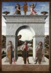 Alvise Vivarini, Arco Trionfale del doge Niccolò Tron, 1471-73 - Venezia, Gallerie dell’Accademia