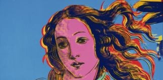 Andy Warhol, Details of Renaissance Paintings (Sandro Botticelli, Birth of Venus, 1482), 1984 - photo The Andy Warhol Foundation
