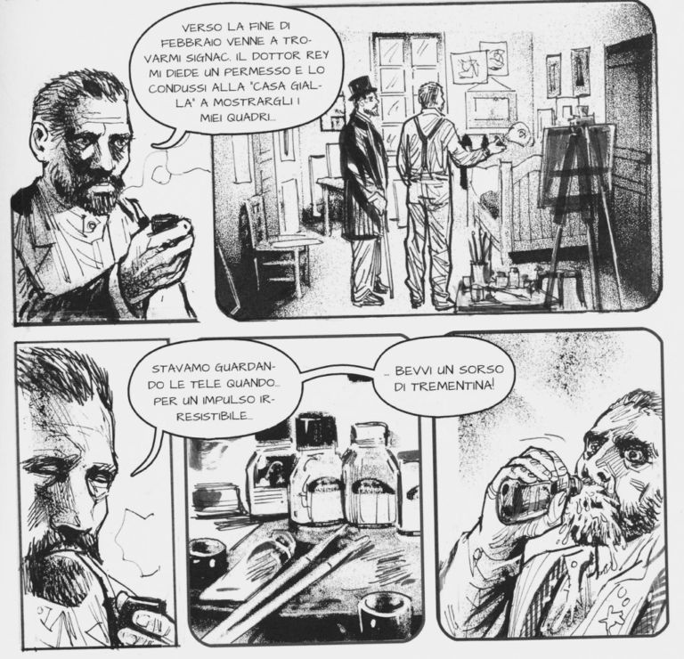 Armando Brignolo & Gino Vercelli – Van Gogh. Ipotesi di un delitto a fumetti