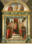 Bartolomeo Vivarini, Sacra conversazione, 1476 - Bari, Basilica di San Nicola di Bari