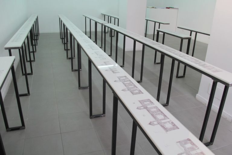 Bertille Bak – Radice - installation view at The Gallery Apart, Roma 2016