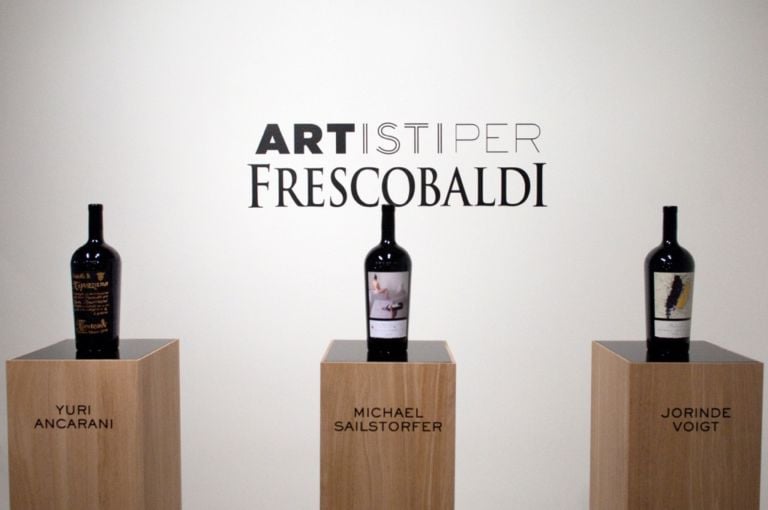 Bottiglie Frescobaldi con etichette d'artista - seconda edizione