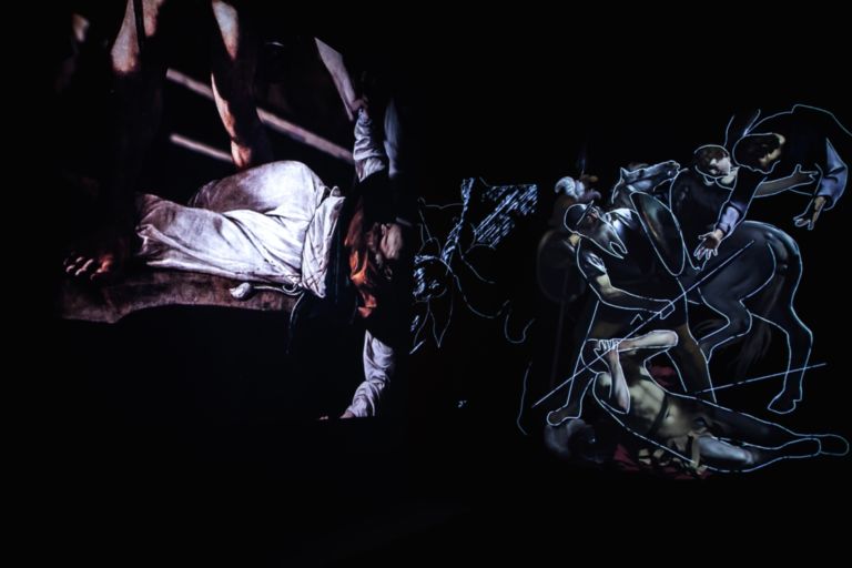 Caravaggio Experience 10 Caravaggio Experience, un viaggio sensoriale nell’arte. Immagini e video del percorso multimediale allestito a Roma al Palazzo delle Esposizioni