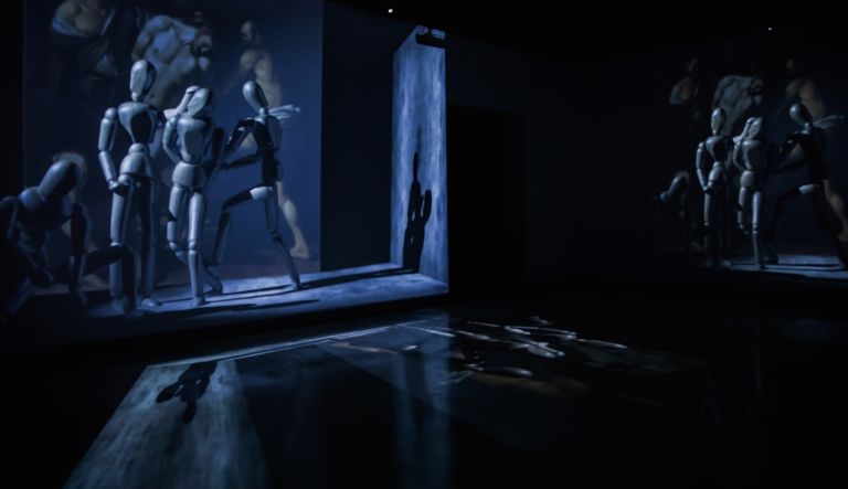 Caravaggio Experience 4 Caravaggio Experience, un viaggio sensoriale nell’arte. Immagini e video del percorso multimediale allestito a Roma al Palazzo delle Esposizioni