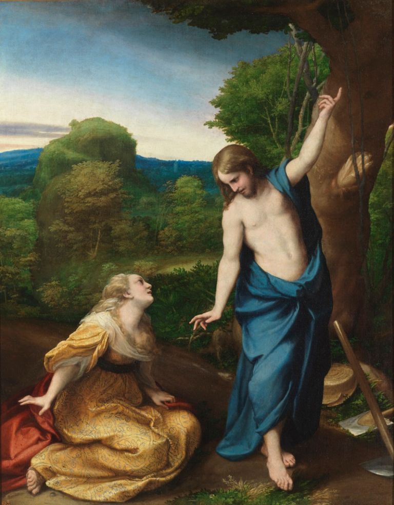 Correggio (Antonio Allegri), Noli me tangere - Madrid, Museo Nacional del Prado © Photographic Archive. Museo Nacional del Prado, Madrid