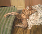 Freud Nude with Leg Up Leigh Bowery. Se non l’avete mai incontrato prima, è il momento di rimediare