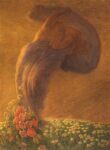 Gaetano Previati, L’angelo della vita, 1894 - Budapest, Museo di Belle Arti