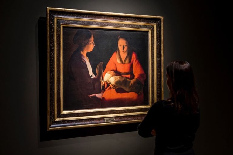 Georges de la Tour - installation view at Museo del Prado, Madrid 2016