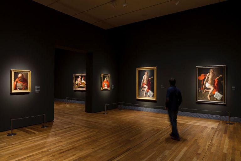 Georges de la Tour - installation view at Museo del Prado, Madrid 2016