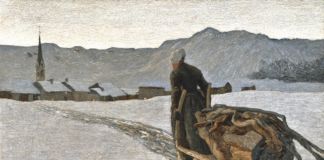 Giovanni Segantini, Il ritorno dal bosco, 1890 - St. Moritz, Museo Segantini