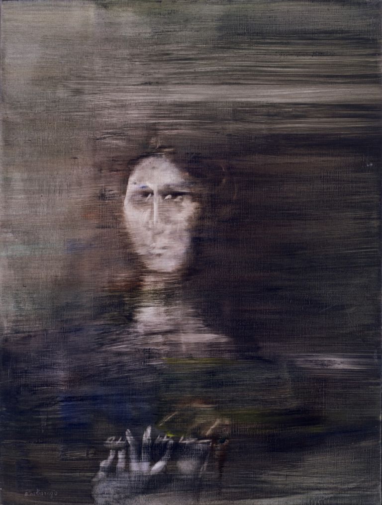 Ida Barbarigo, Erma, 1980 olio su tela, cm 81x60