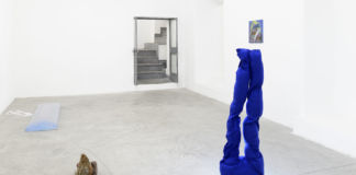 January Blues, installation view at Frutta Gallery, Roma 2016