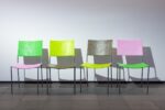 Jonathan Monk, Jonathan Monk presents four chairs and a coat rack by Franz West - courtesy l’artista & Collezione Franz West - photo Maximilian Pramatarov