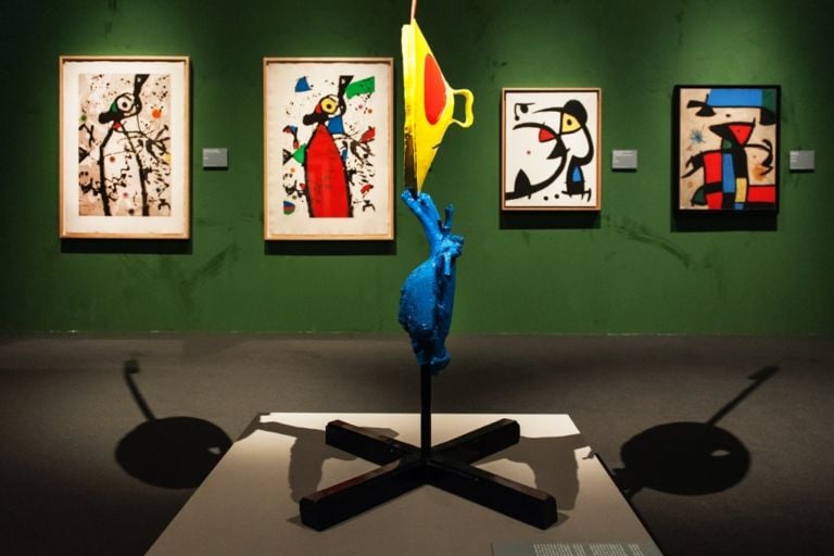 Miró. La forza della materia - installation view at MUDEC, Milano 2016 - photo Carlotta Coppo