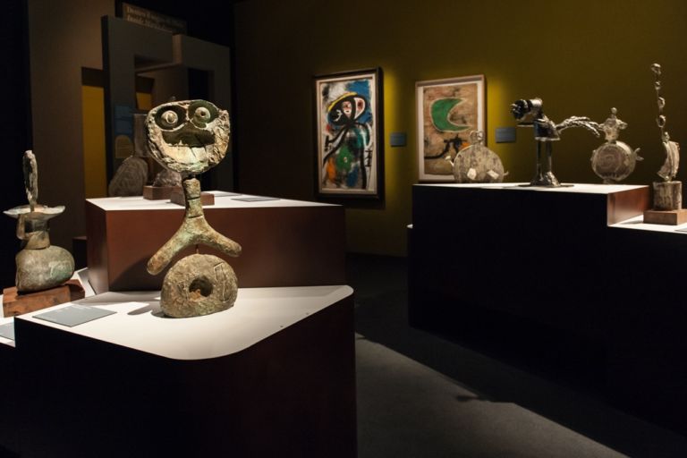 Miró. La forza della materia - installation view at MUDEC, Milano 2016 - photo Carlotta Coppo