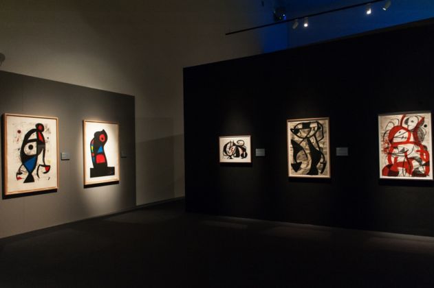 Miró. La forza della materia - installation view at MUDEC, Milano 2016 - photo Carlotta Coppo
